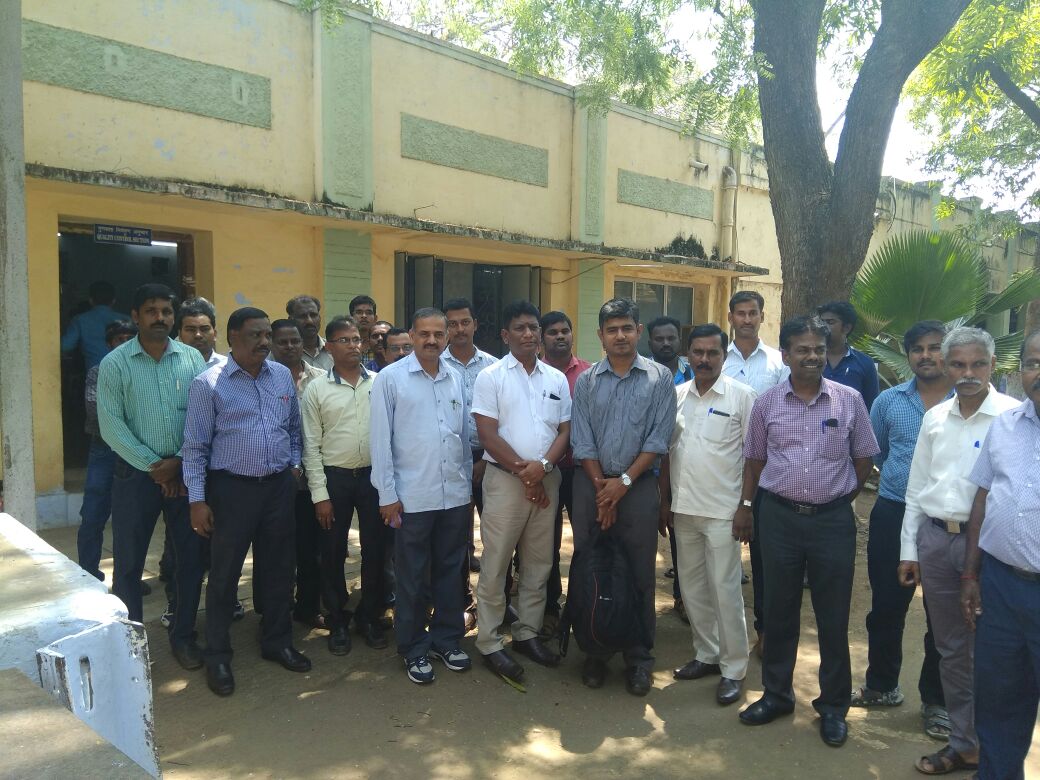 Compressor Training at Pankaja Mills, Coimbatore by Elgi Technicians on dated 24.02.2018